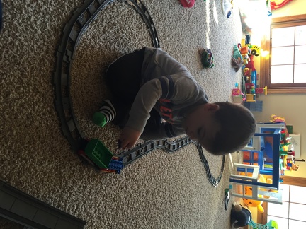 JB and his trains